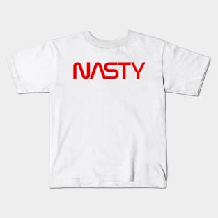 NASTY (retro NASA style) Kids T-Shirt